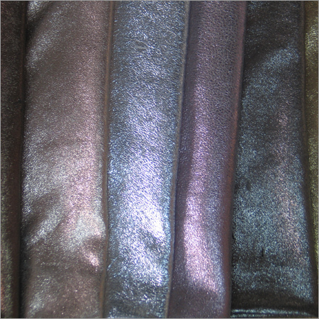 Manufacturers Exporters and Wholesale Suppliers of Metallic Finish Leather 02 New Delhi Delhi